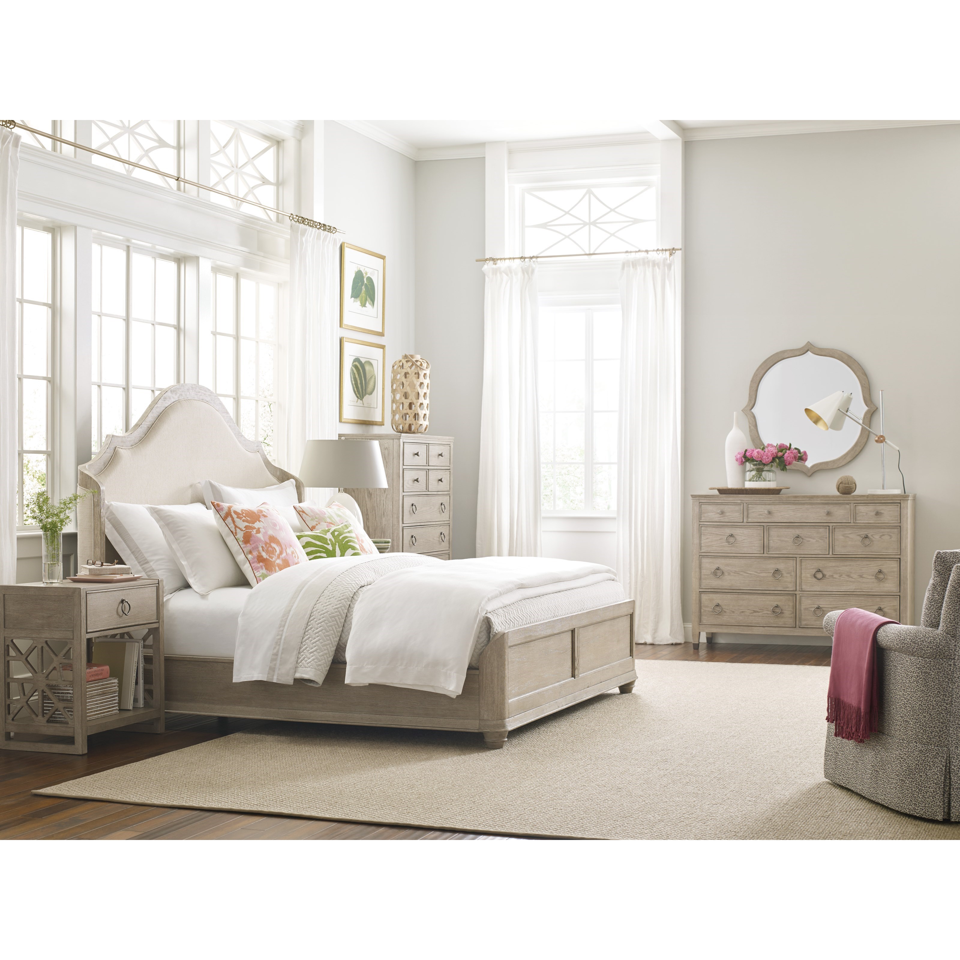American Drew Vista 803 Q Bedroom Group 2 Queen Bedroom Group Mueller Furniture Bedroom Groups